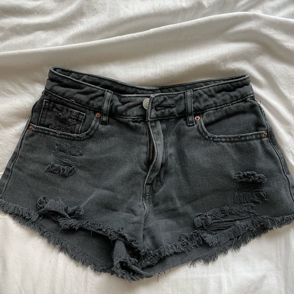 pacsun denim jean shorts
